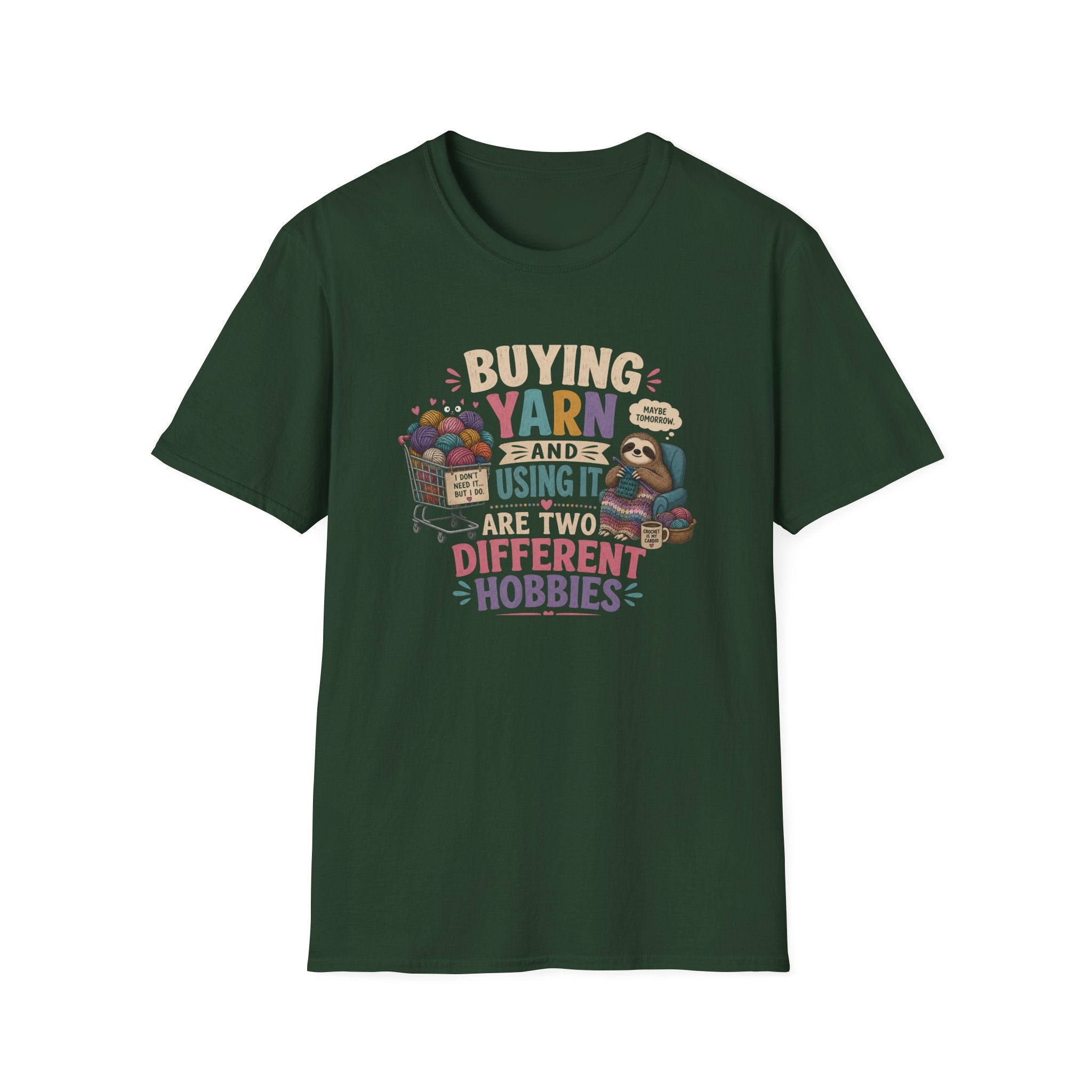 using yarn T-Shirt