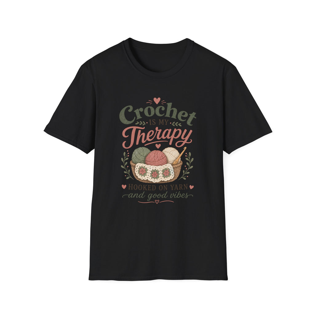 Hooked on yarn and crochet T-Shirt