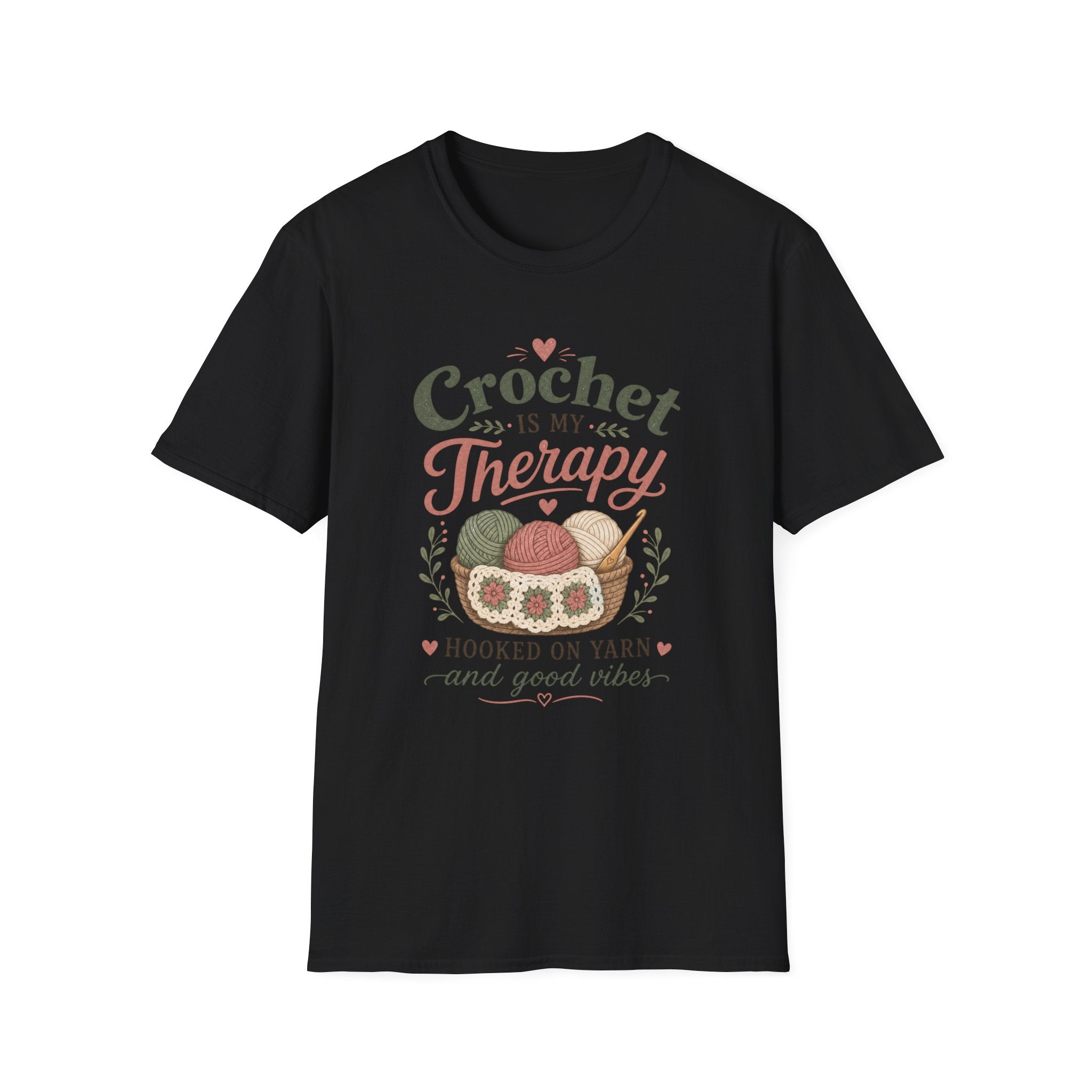 Hooked on yarn and crochet T-Shirt
