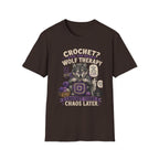 Crochet and wolf therapy T-Shirt