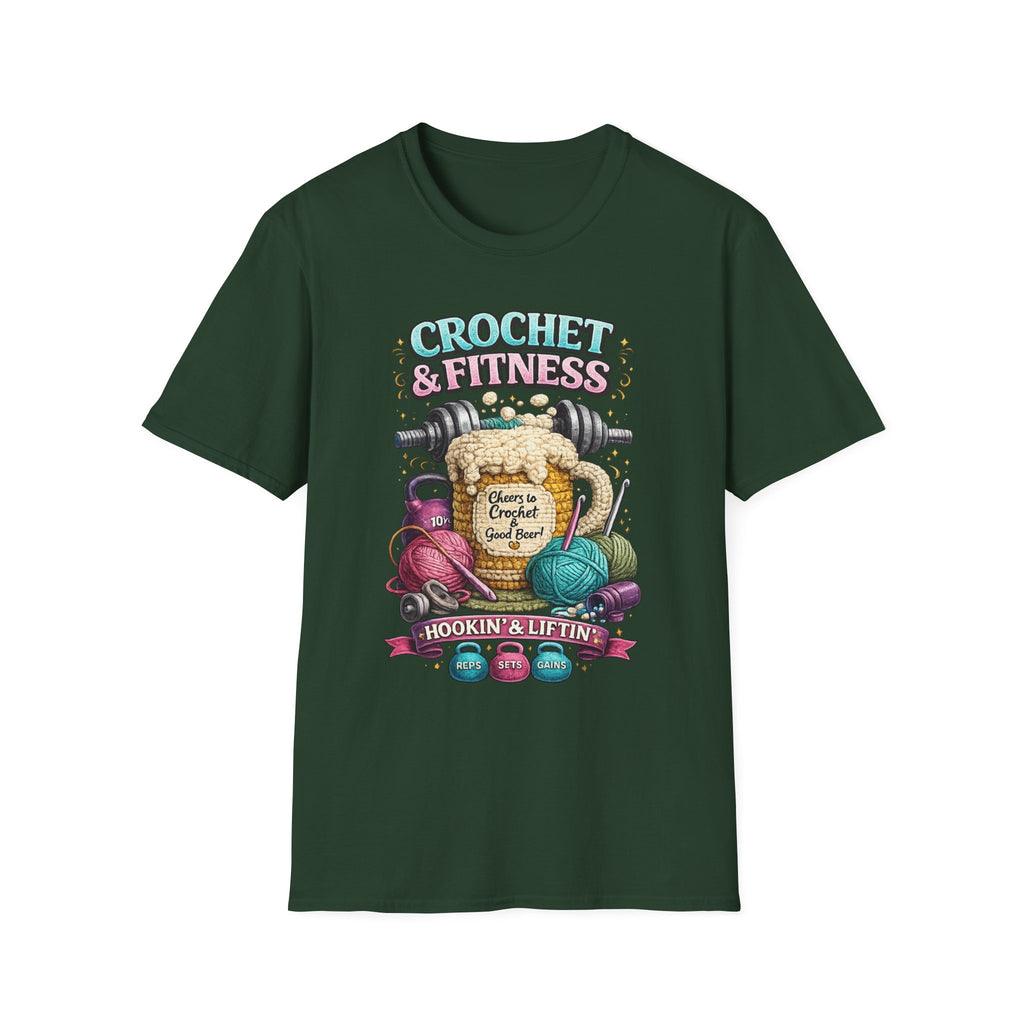 Crochet and fitness T-Shirt
