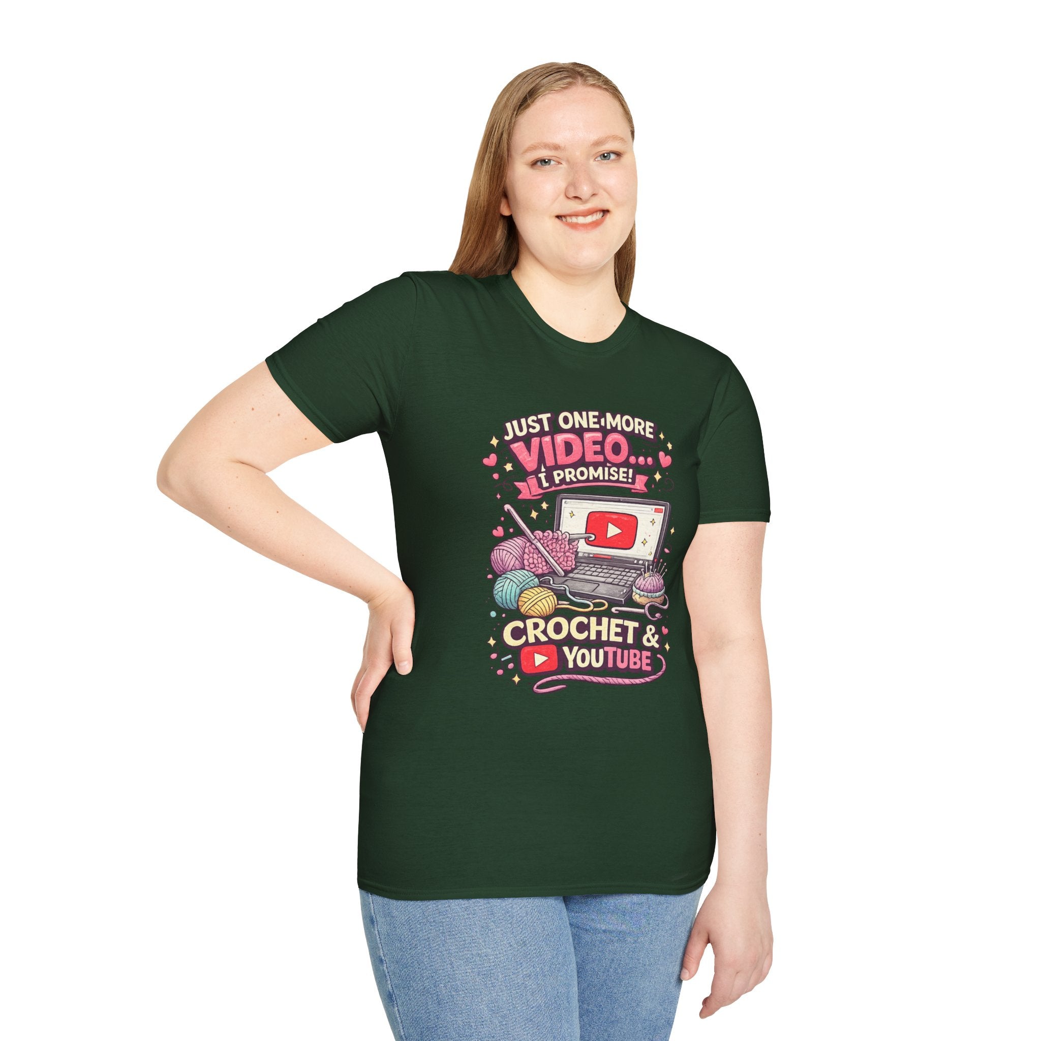 Crochet and YouTube T-Shirt