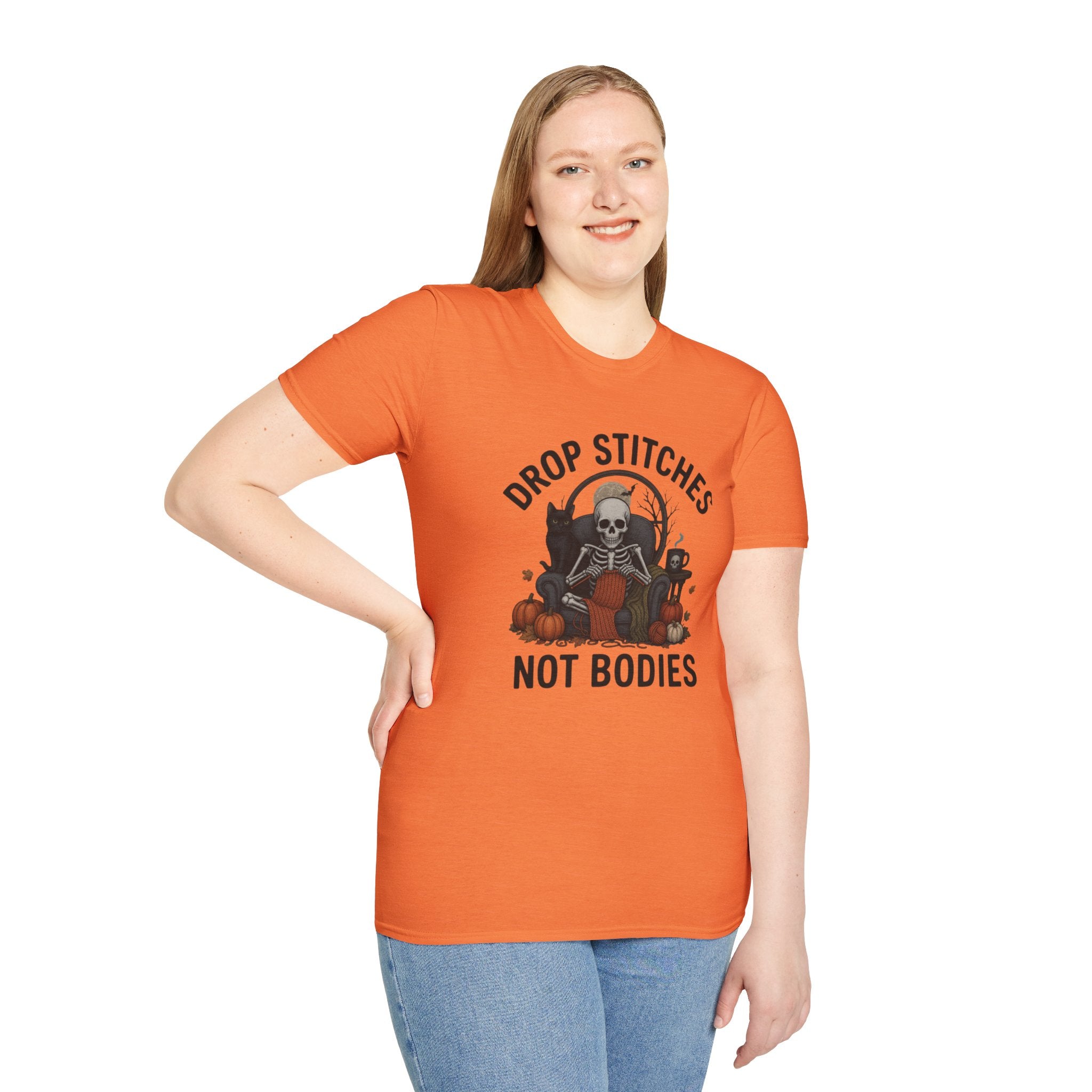 Drop Stitches, Not Bodies T-Shirt