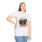 Ghostface and crochet and horror movies T-Shirt