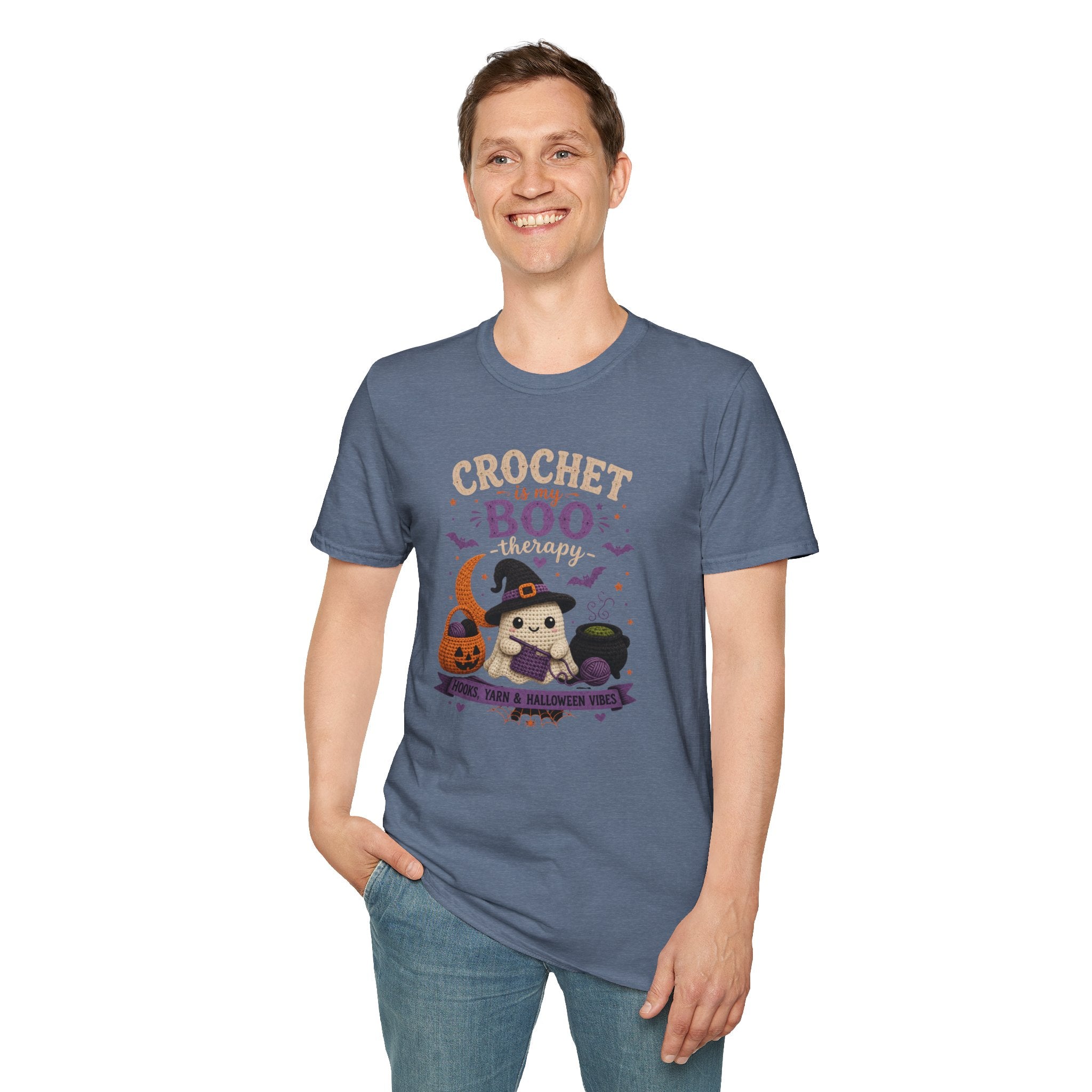 Crochet Boo therapy T-Shirt