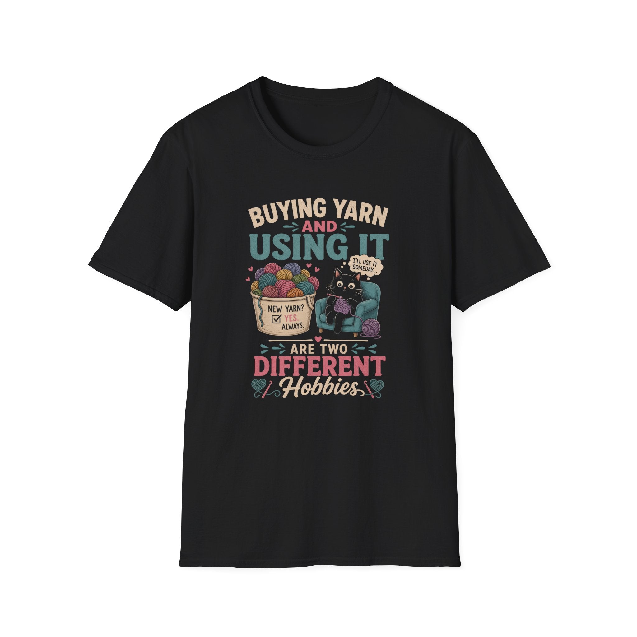 buying yarn and using it T-Shirt
