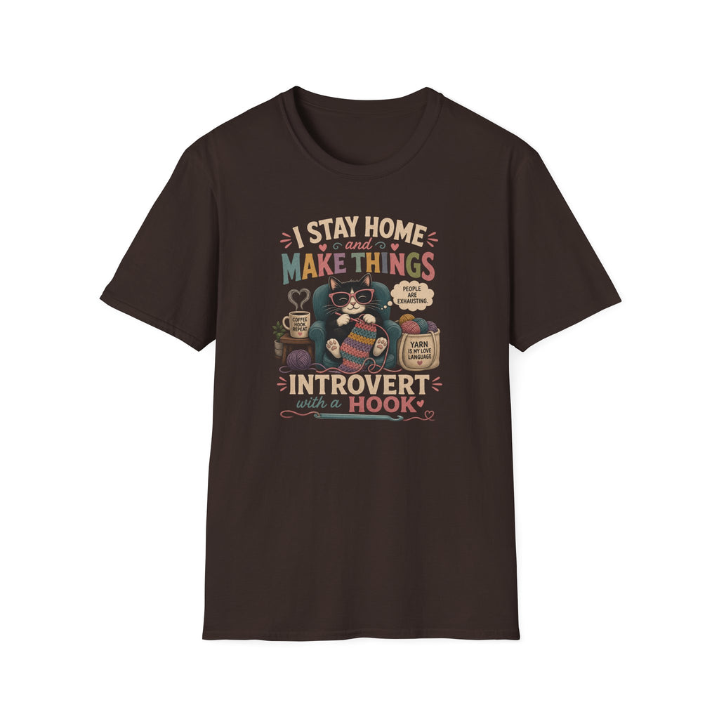 Crochet Introvert T-Shirt