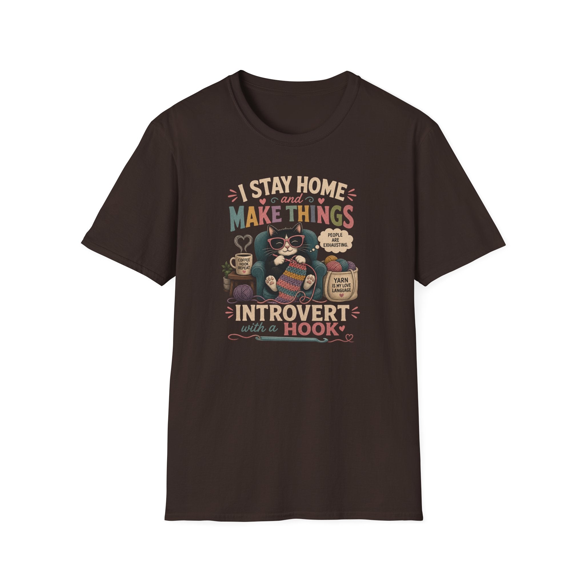 Crochet Introvert T-Shirt