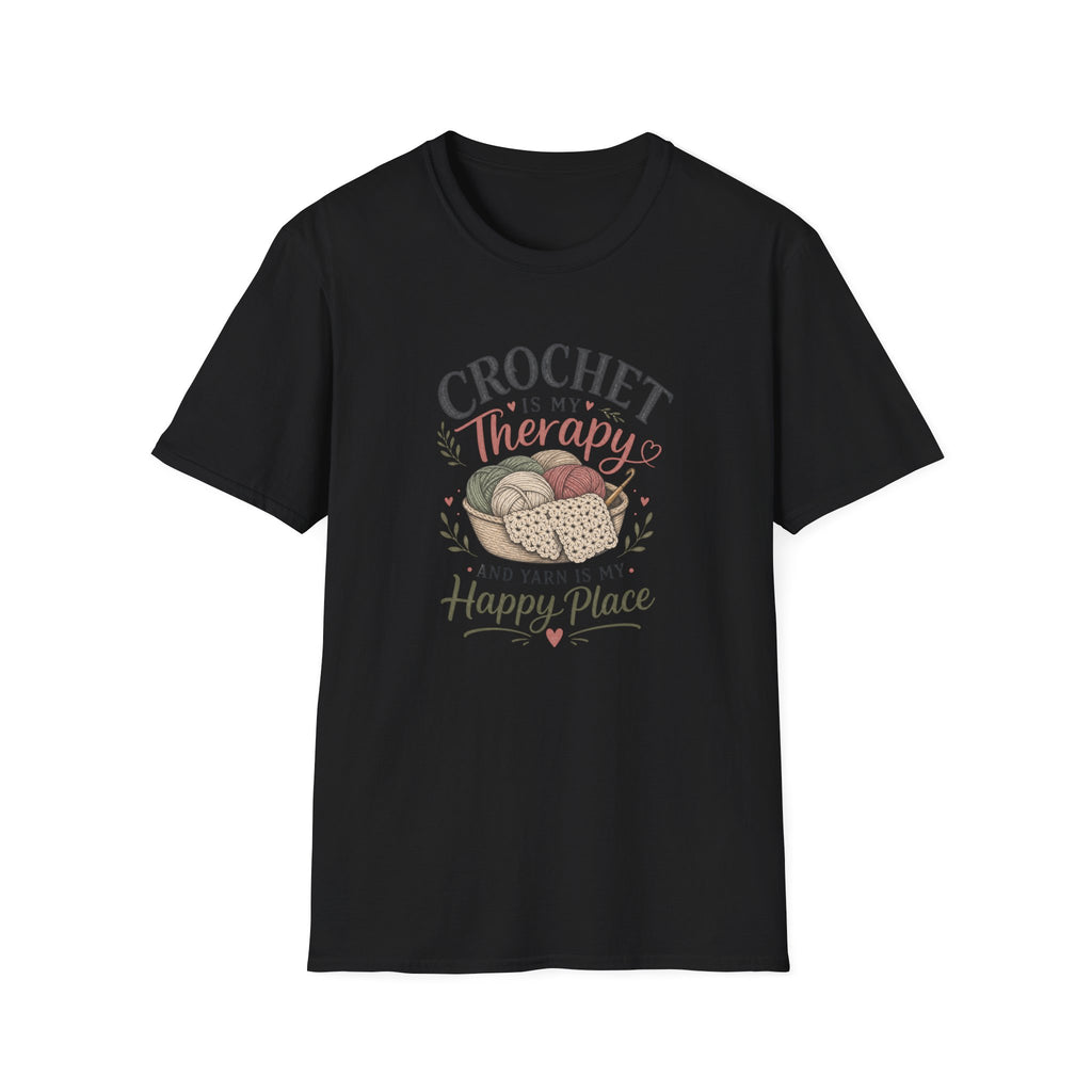 Crochet is my happy place T-Shirt