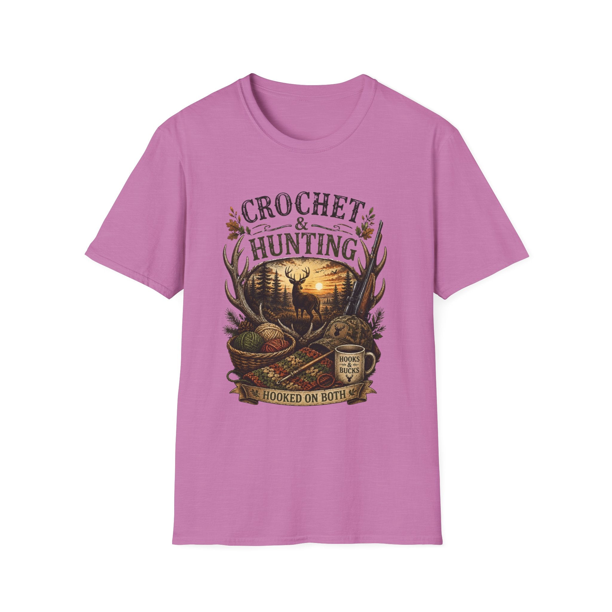 Hunting and Crochet T-Shirt