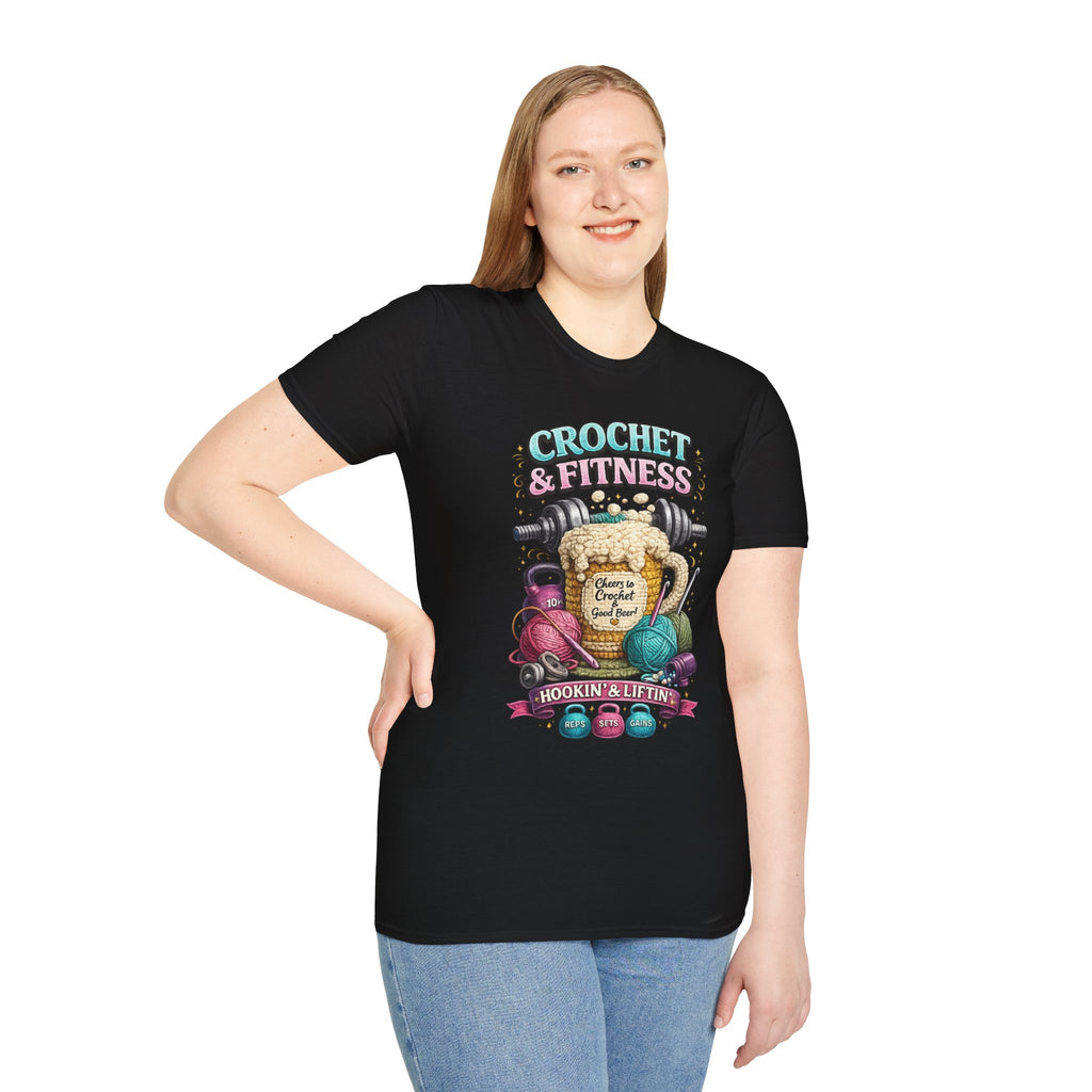 Crochet and fitness T-Shirt