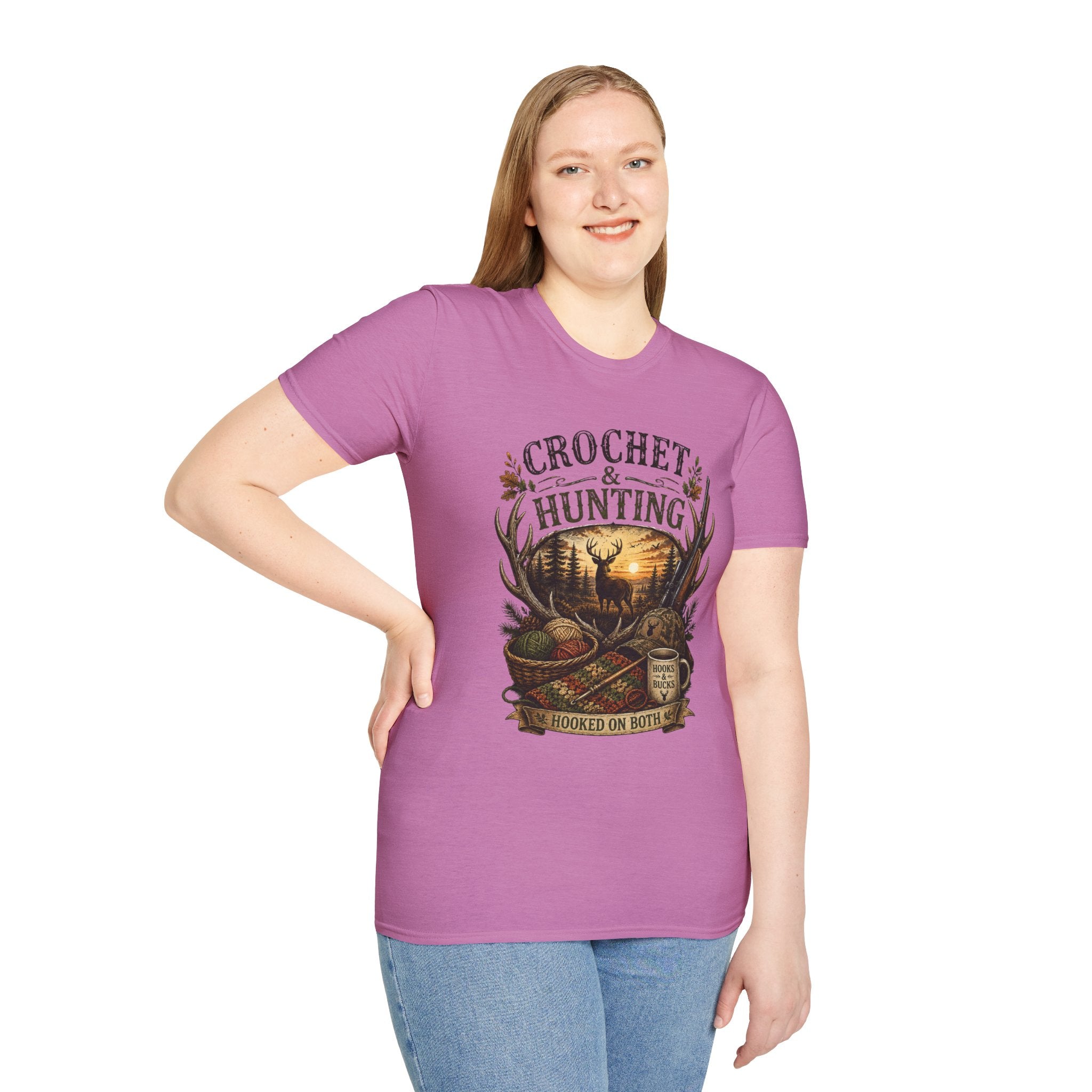 Hunting and Crochet T-Shirt