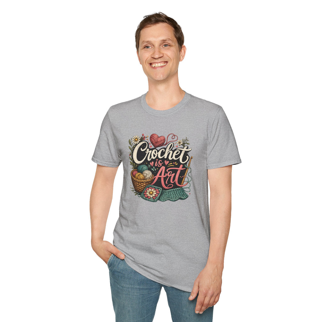 Crochet is Art T-Shirt