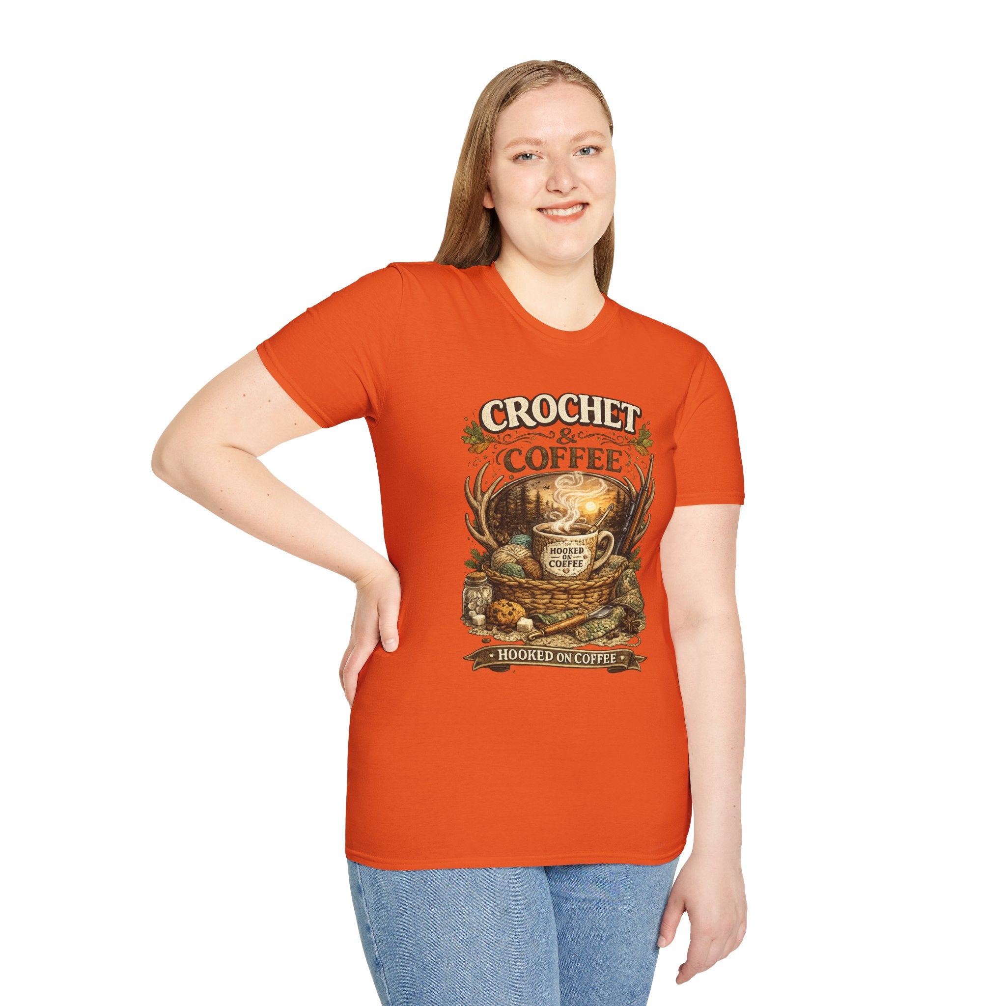 Crochet and coffee T-Shirt