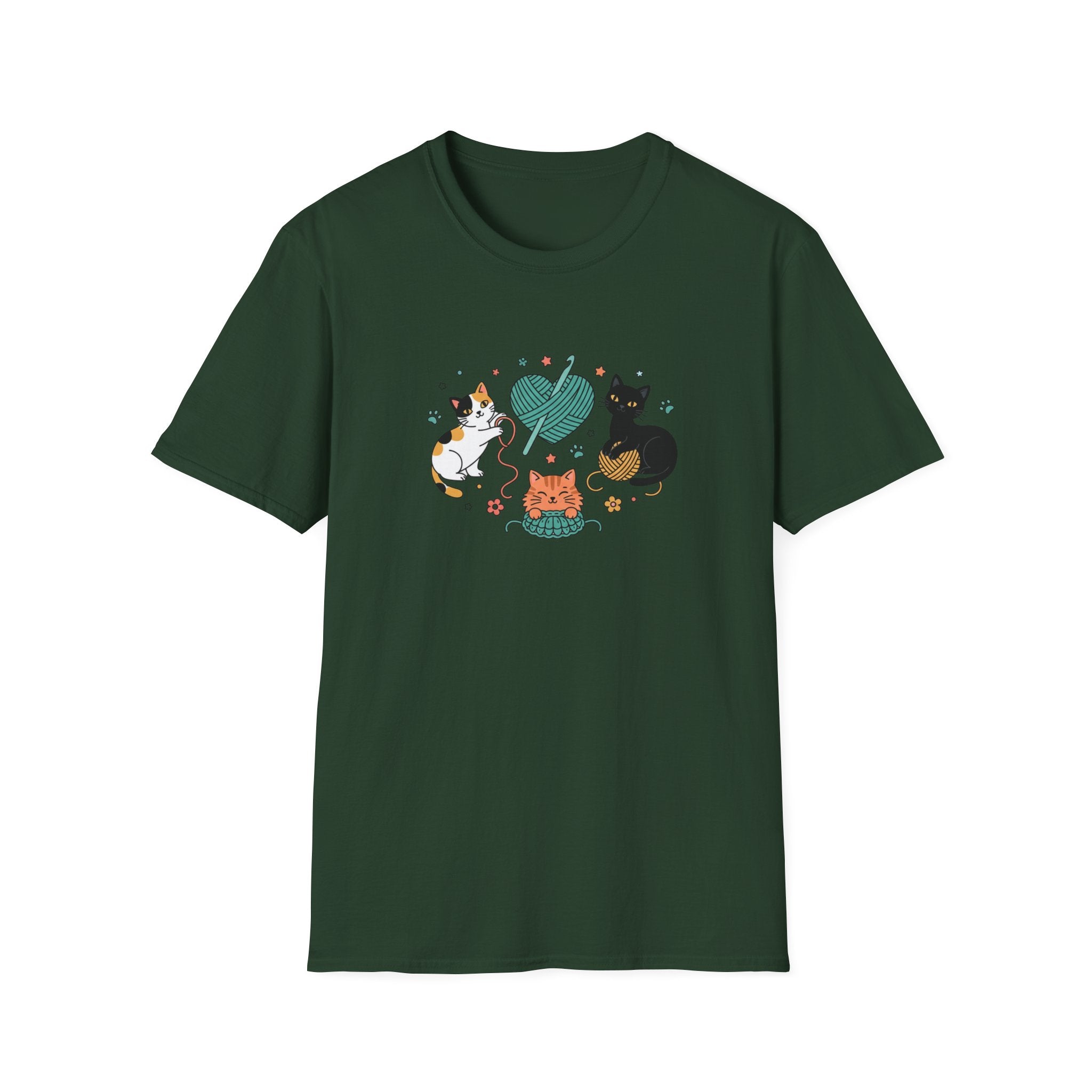 Crochet and cats T-Shirt