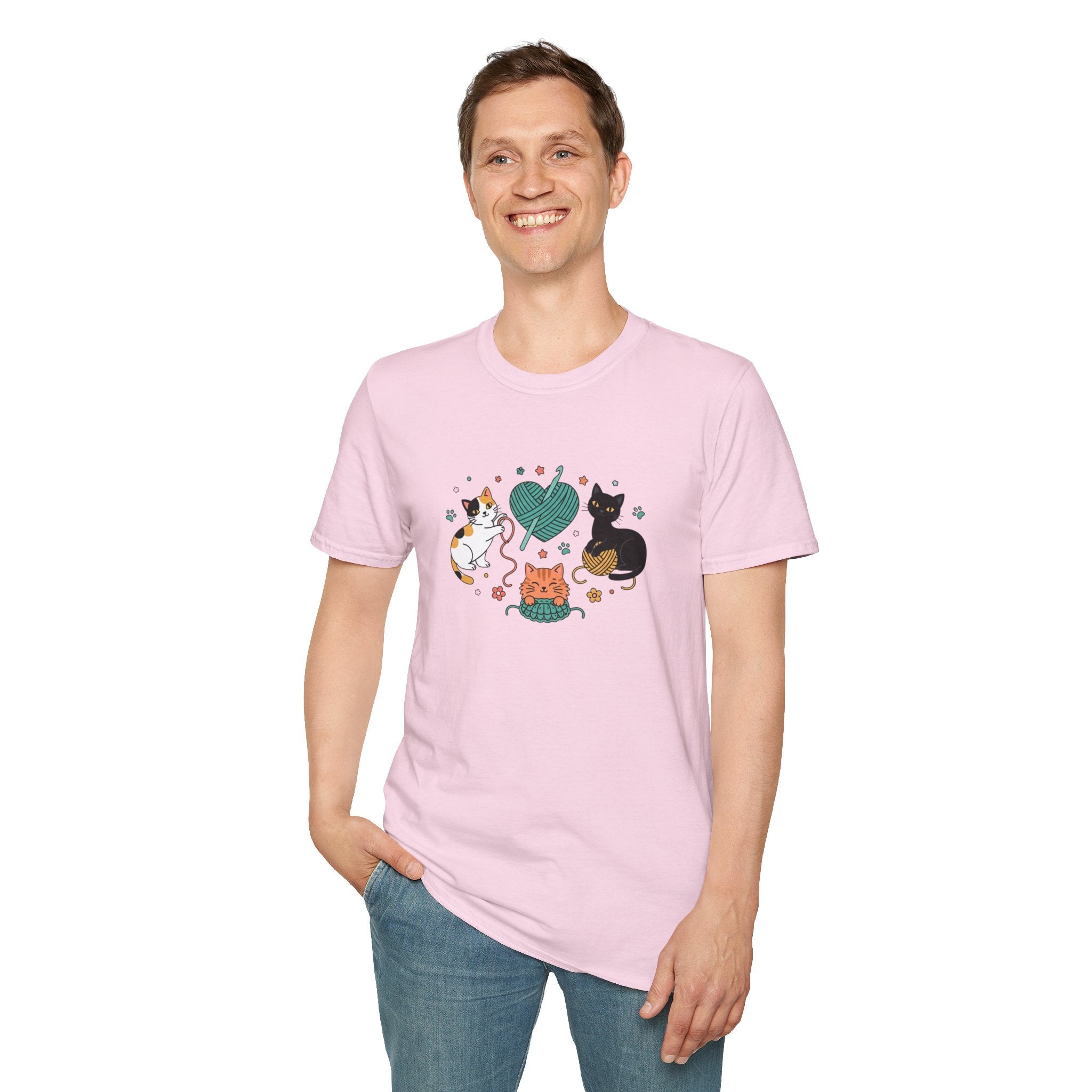 Crochet and cats T-Shirt
