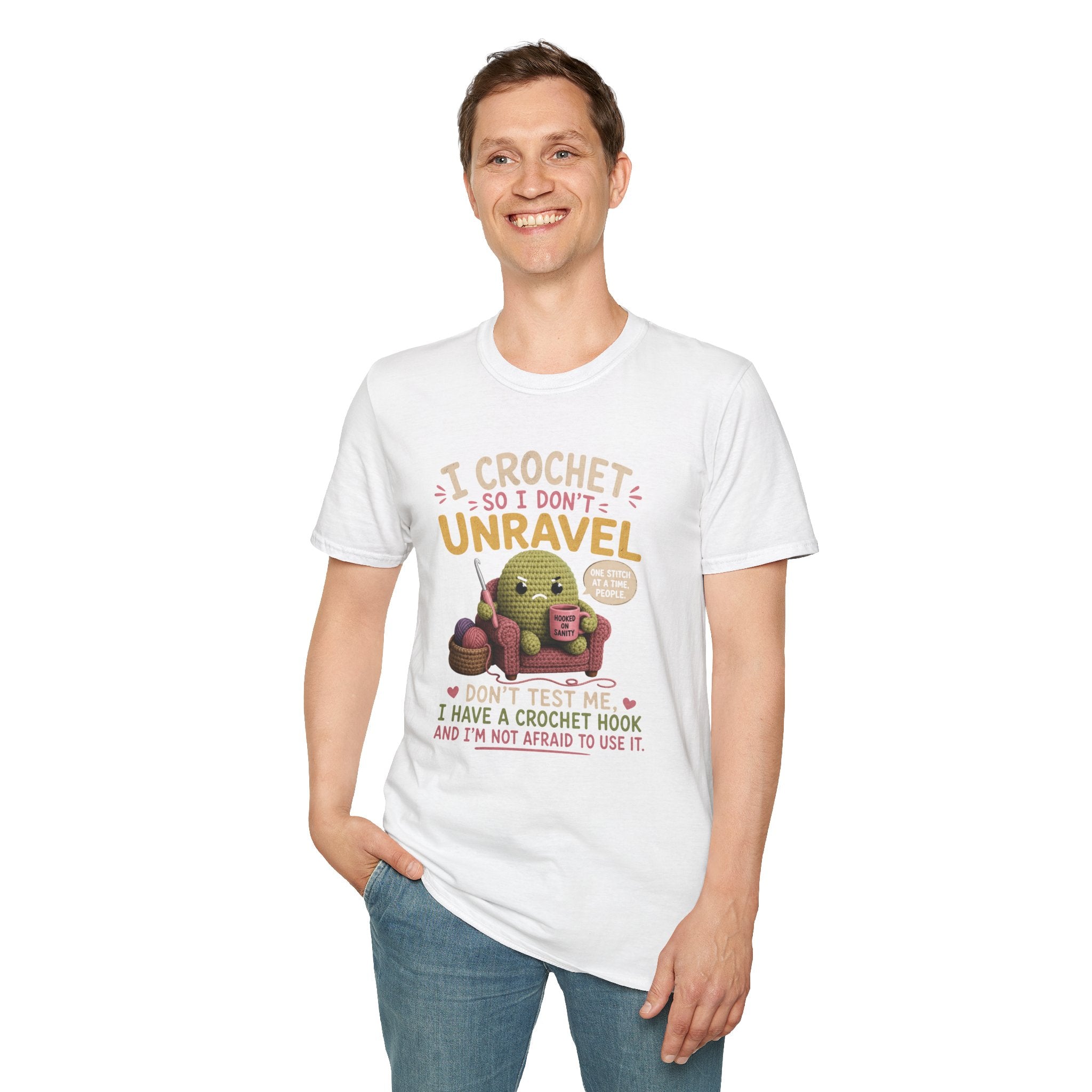 I have a crochet hook T-Shirt