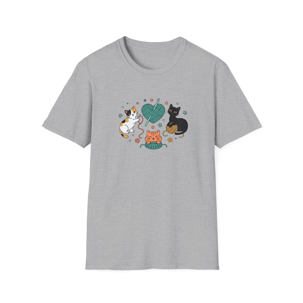 Crochet and cats T-Shirt