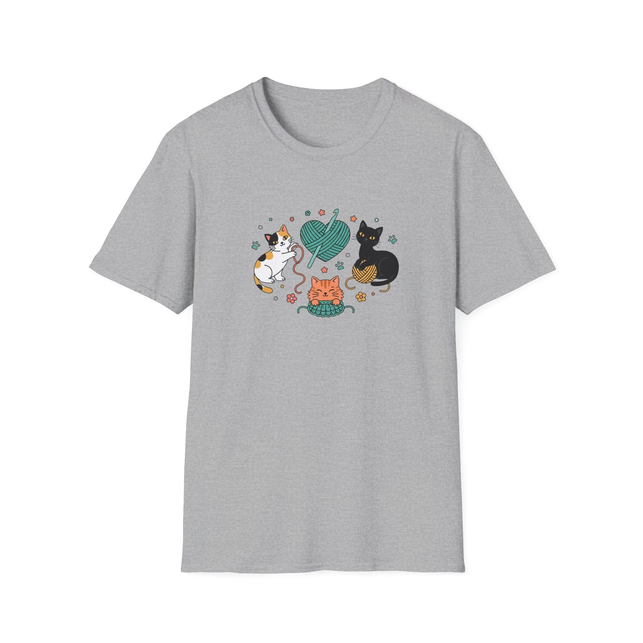 Crochet and cats T-Shirt