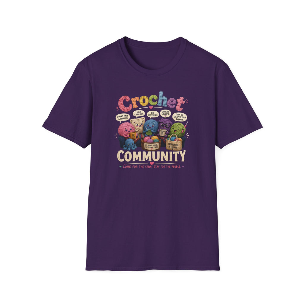 come for the yarn, stay for the people T-Shirt