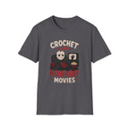 crochet heart horror movies T-Shirt
