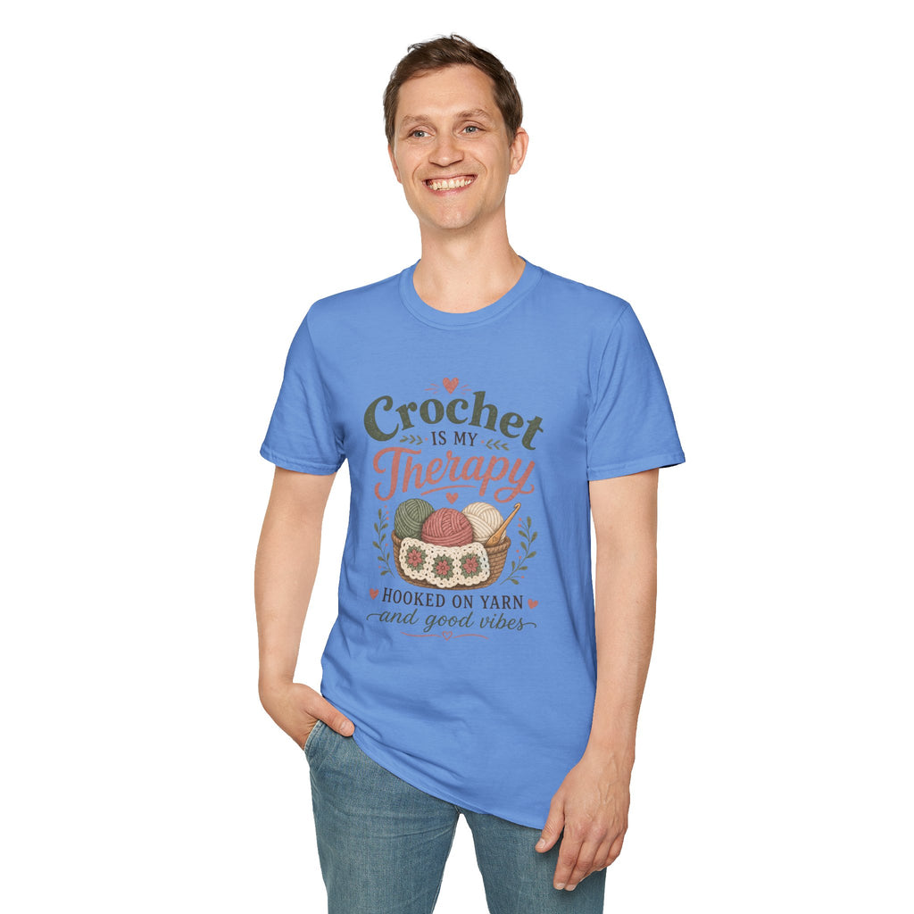 Hooked on yarn and crochet T-Shirt
