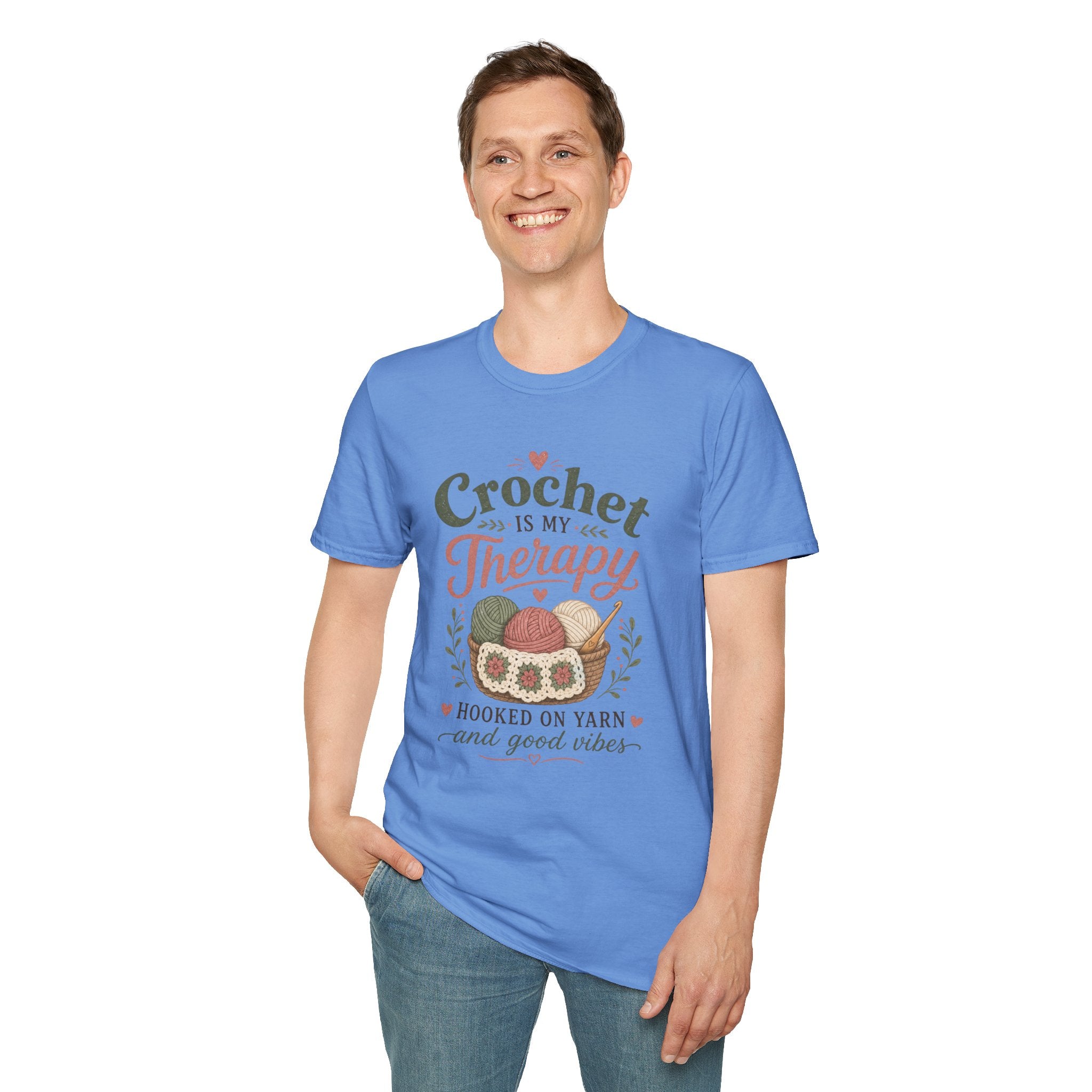 Hooked on yarn and crochet T-Shirt