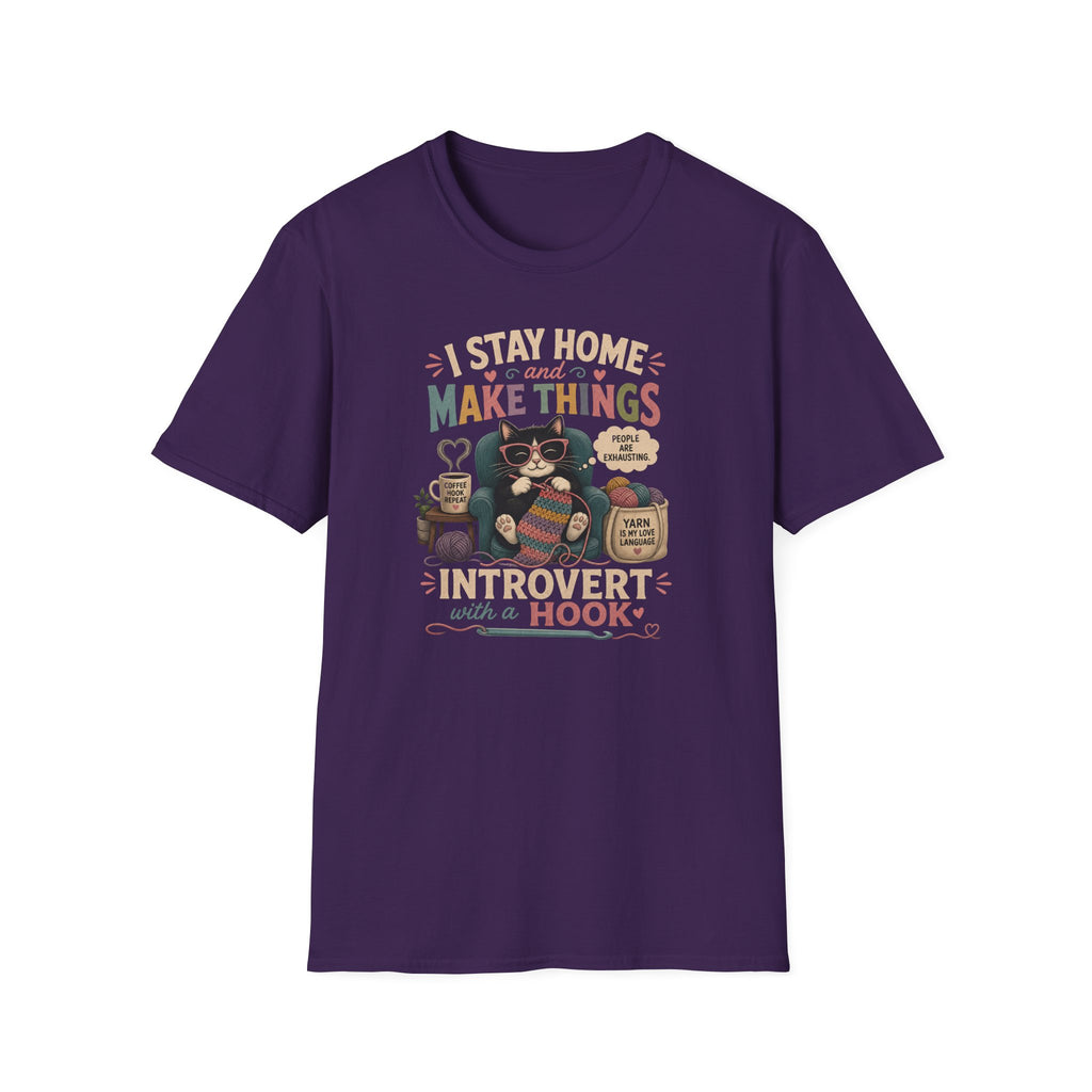 Crochet Introvert T-Shirt