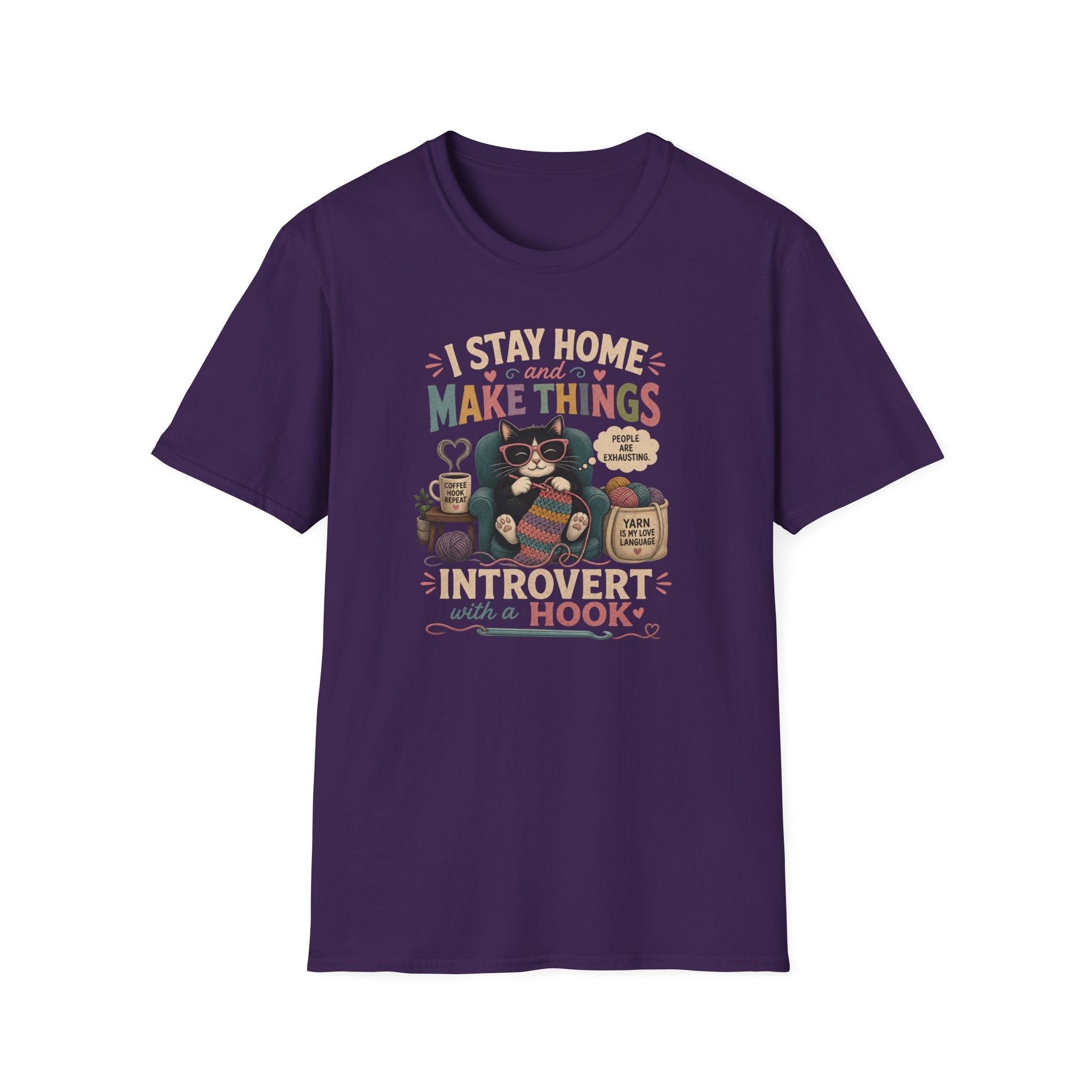Crochet Introvert T-Shirt