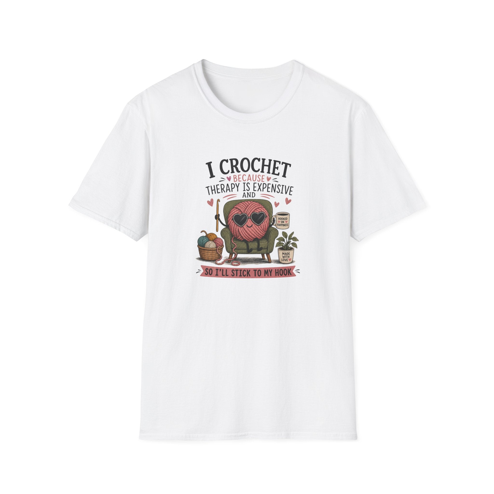 Crochet therapy is to expensive T-Shirt