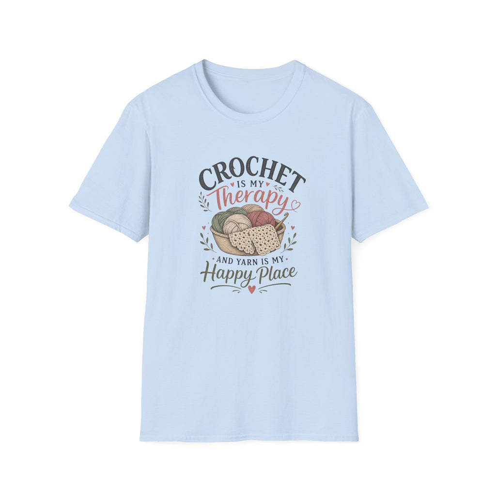 Crochet is my happy place T-Shirt