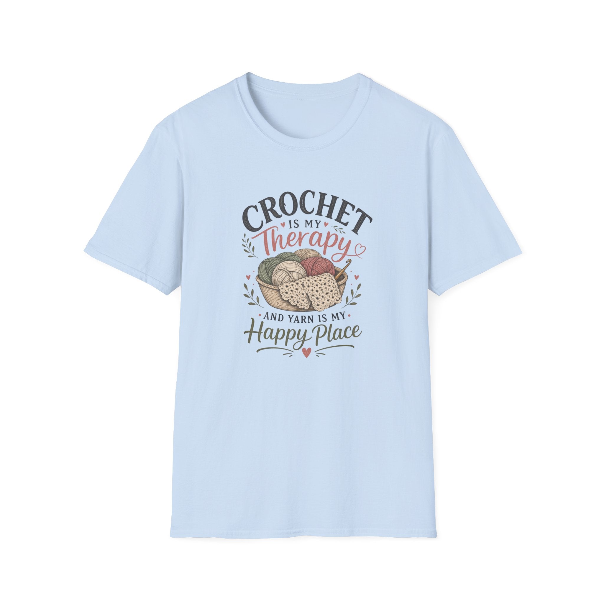 Crochet is my happy place T-Shirt