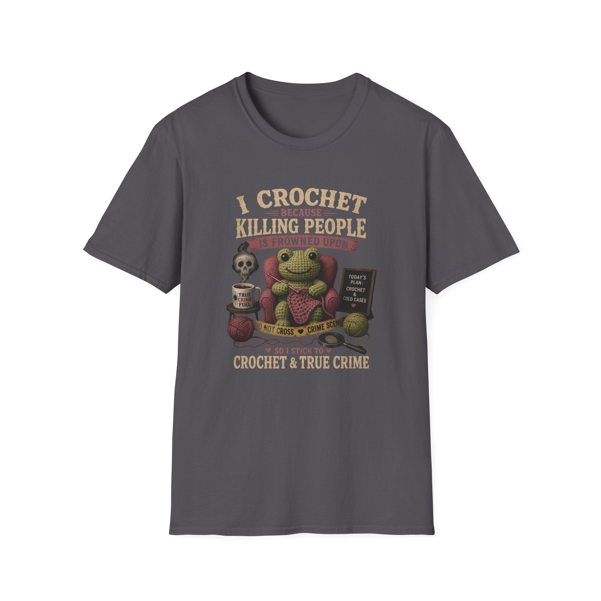 Crochet and True Crime T-Shirt