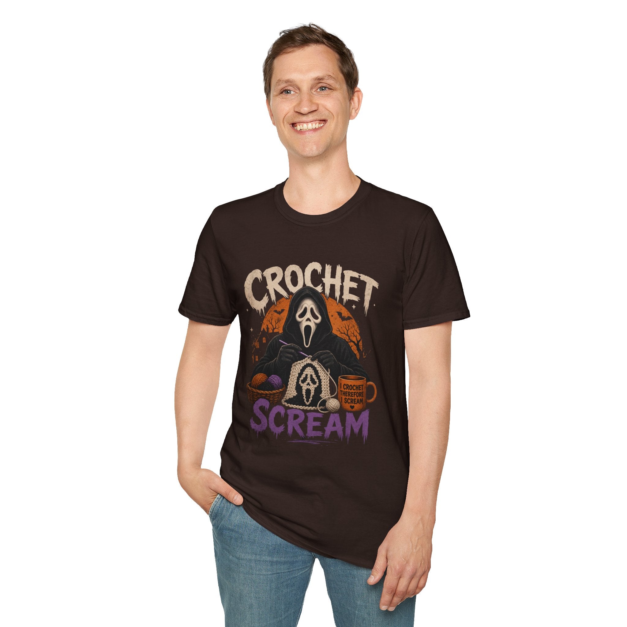 Crochet Ghostface T-Shirt