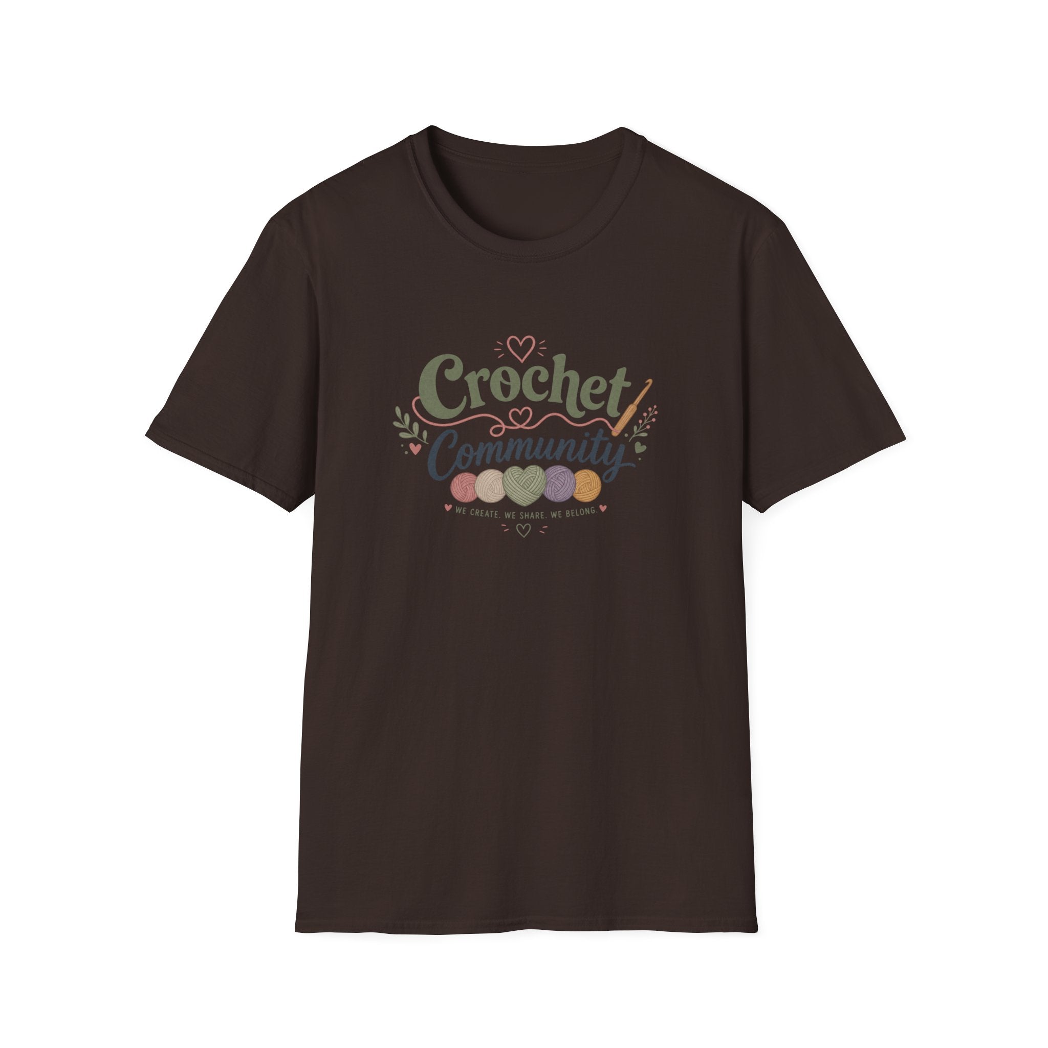 We create, we share, we belong T-Shirt