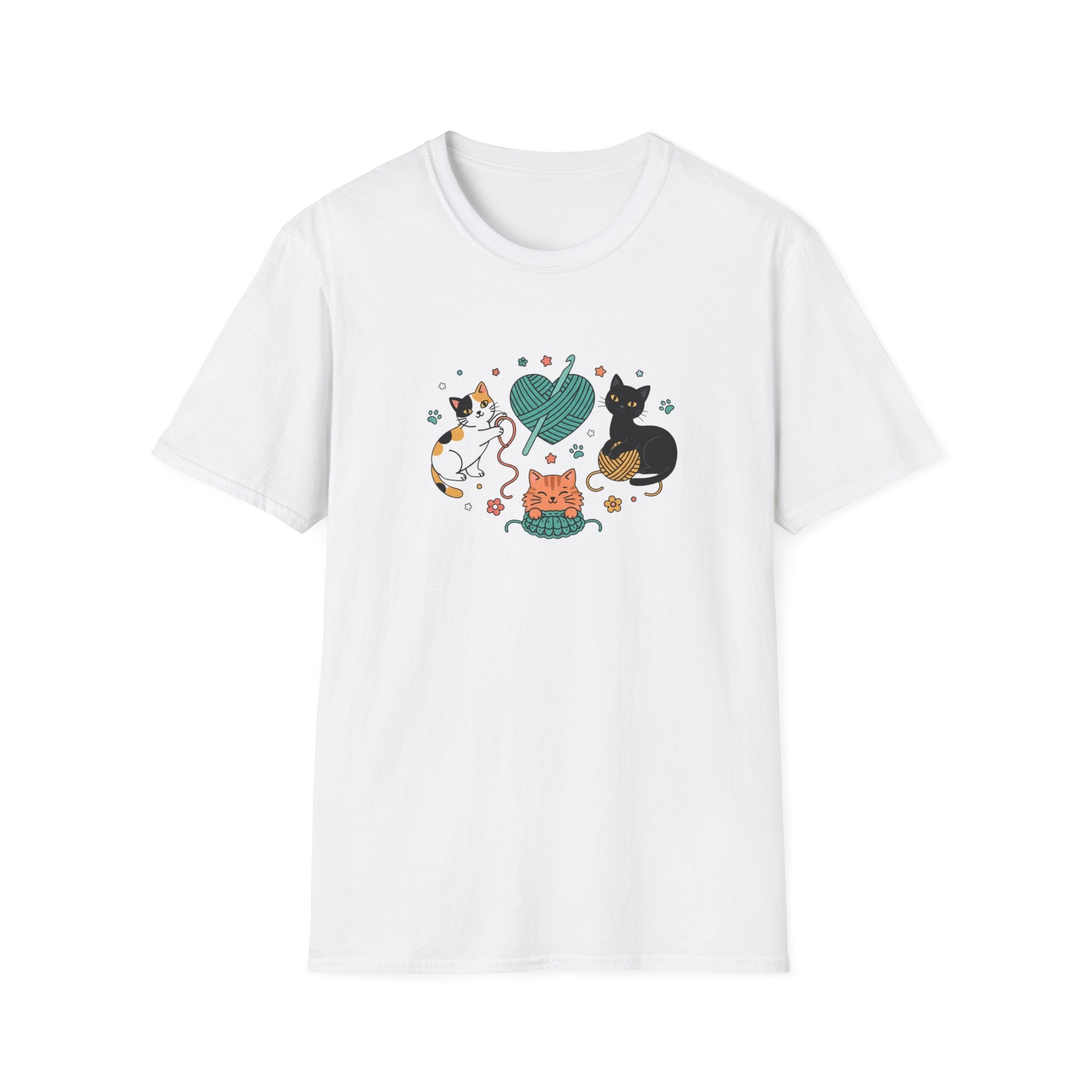 Crochet and cats T-Shirt