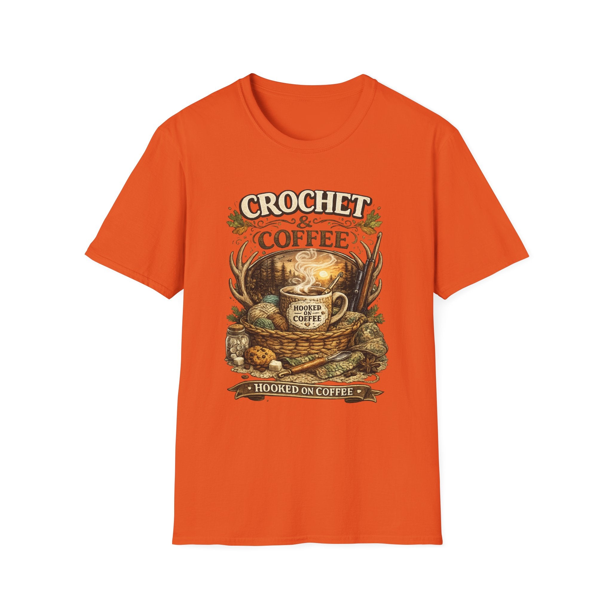 Crochet and coffee T-Shirt