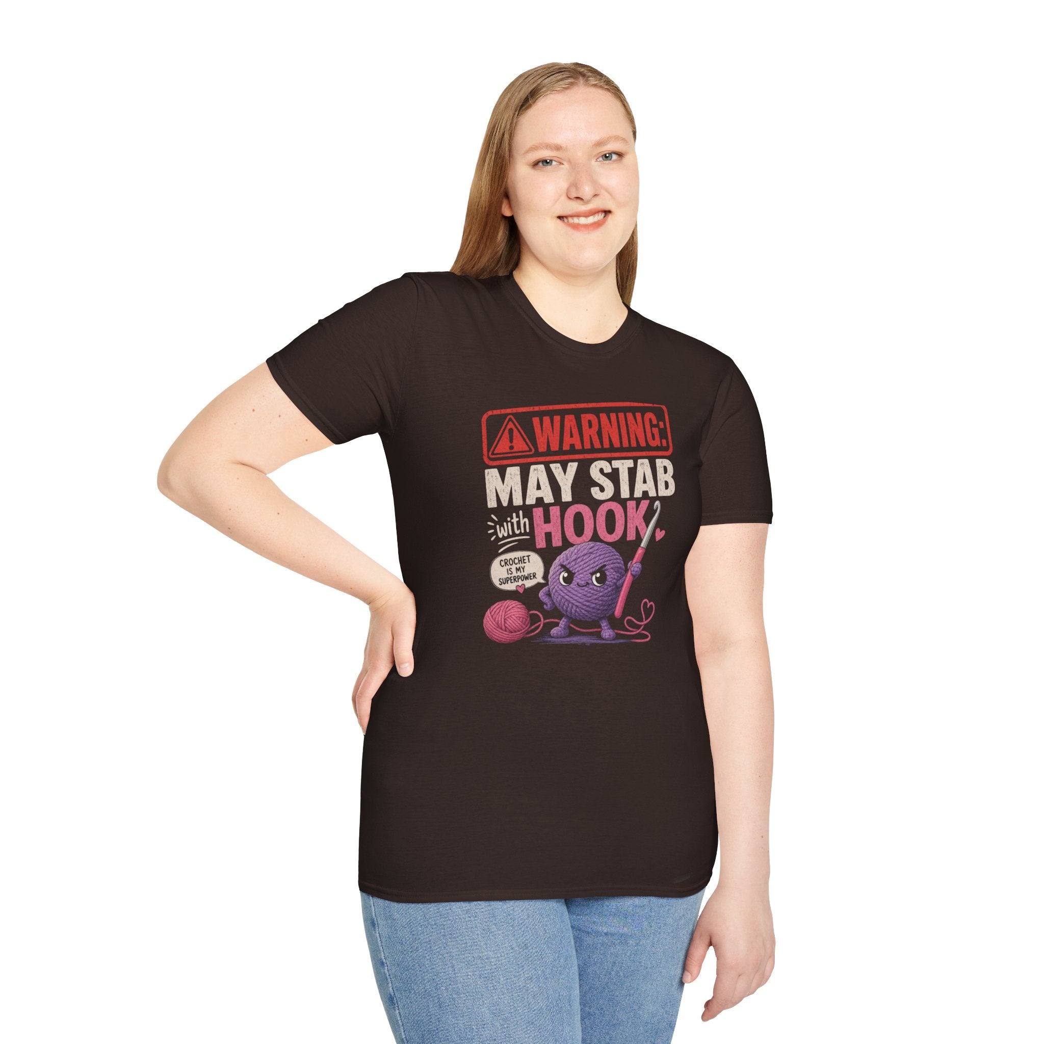 warning hook may stab T-Shirt