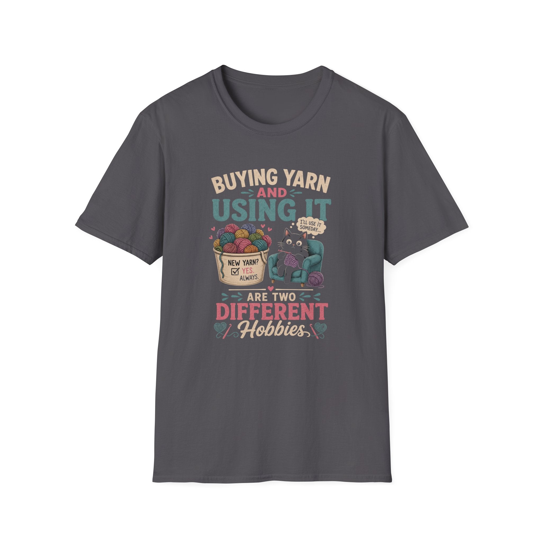 buying yarn and using it T-Shirt