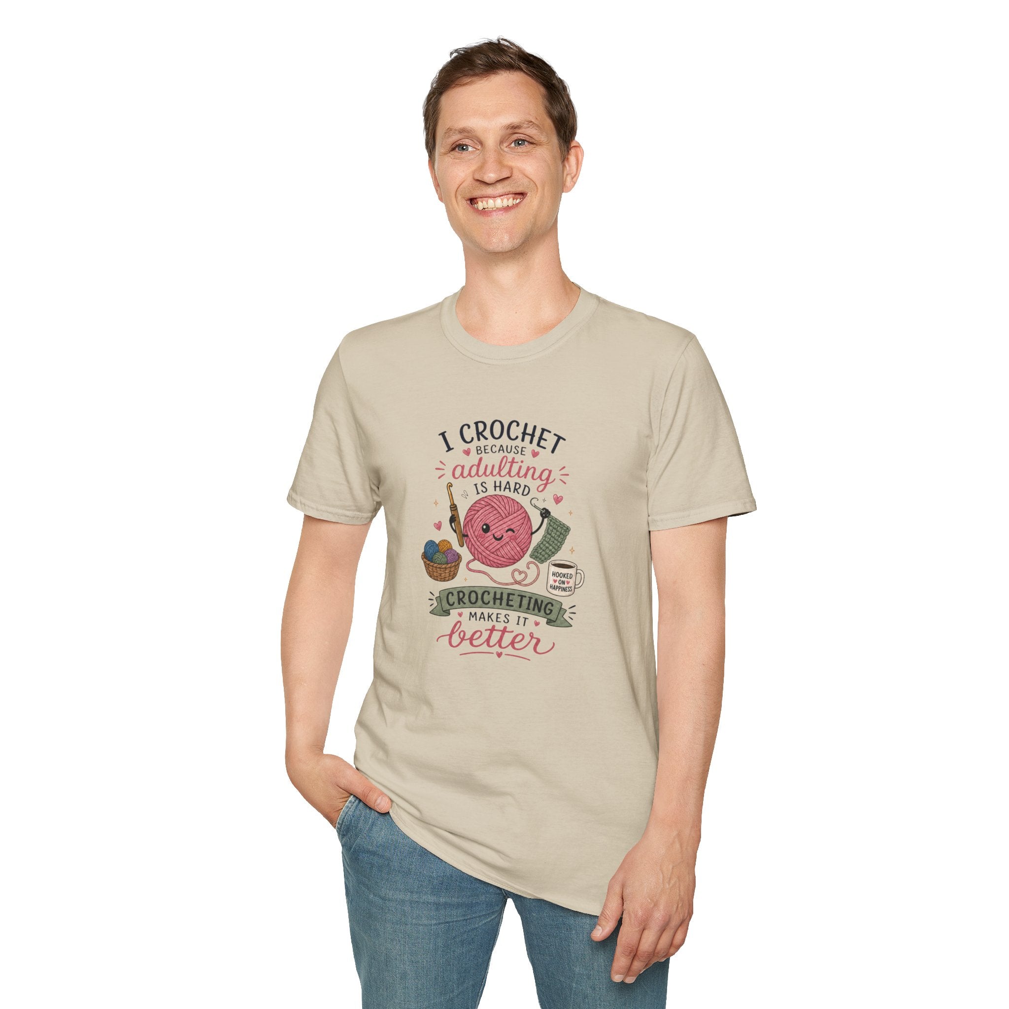 Crochet makes it better T-Shirt