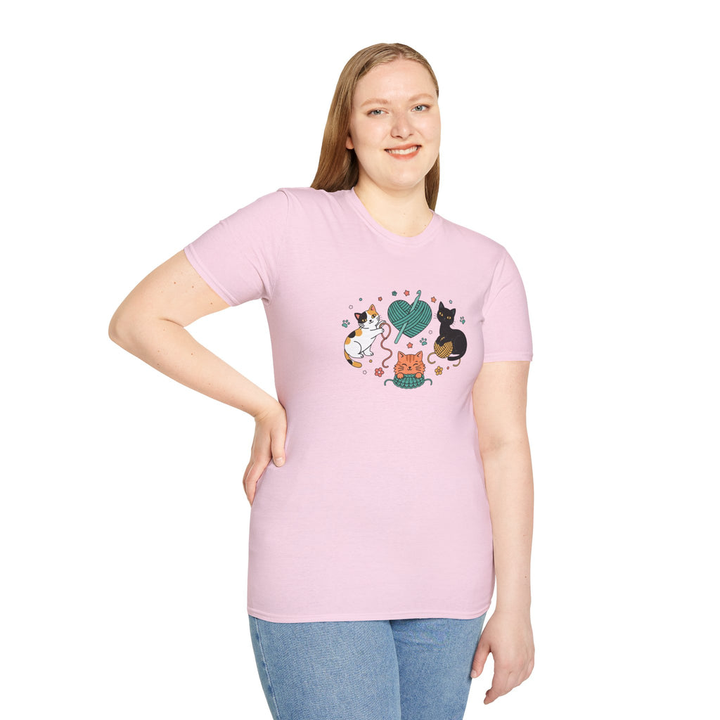 Crochet and cats T-Shirt