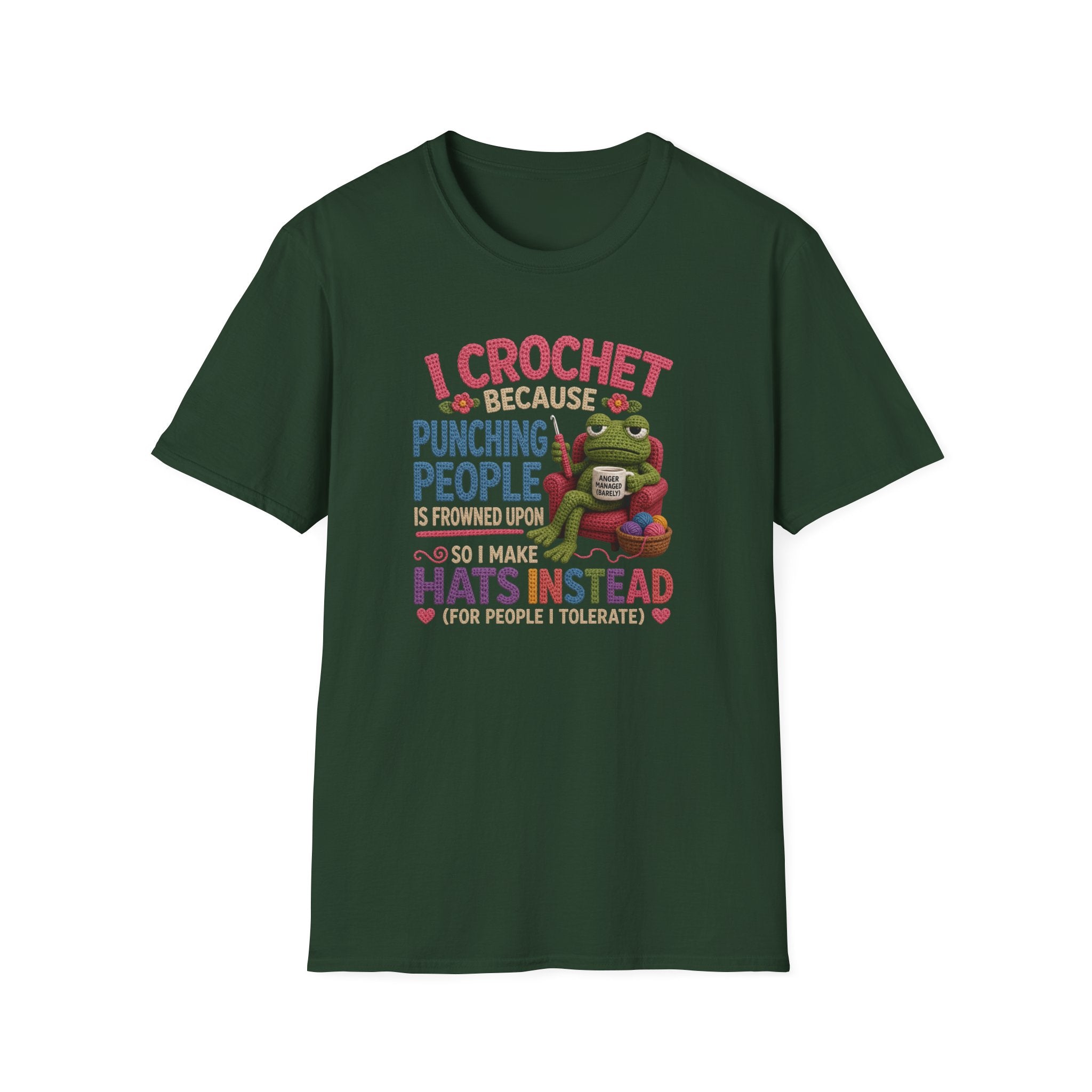 Crochet hats instead T-Shirt