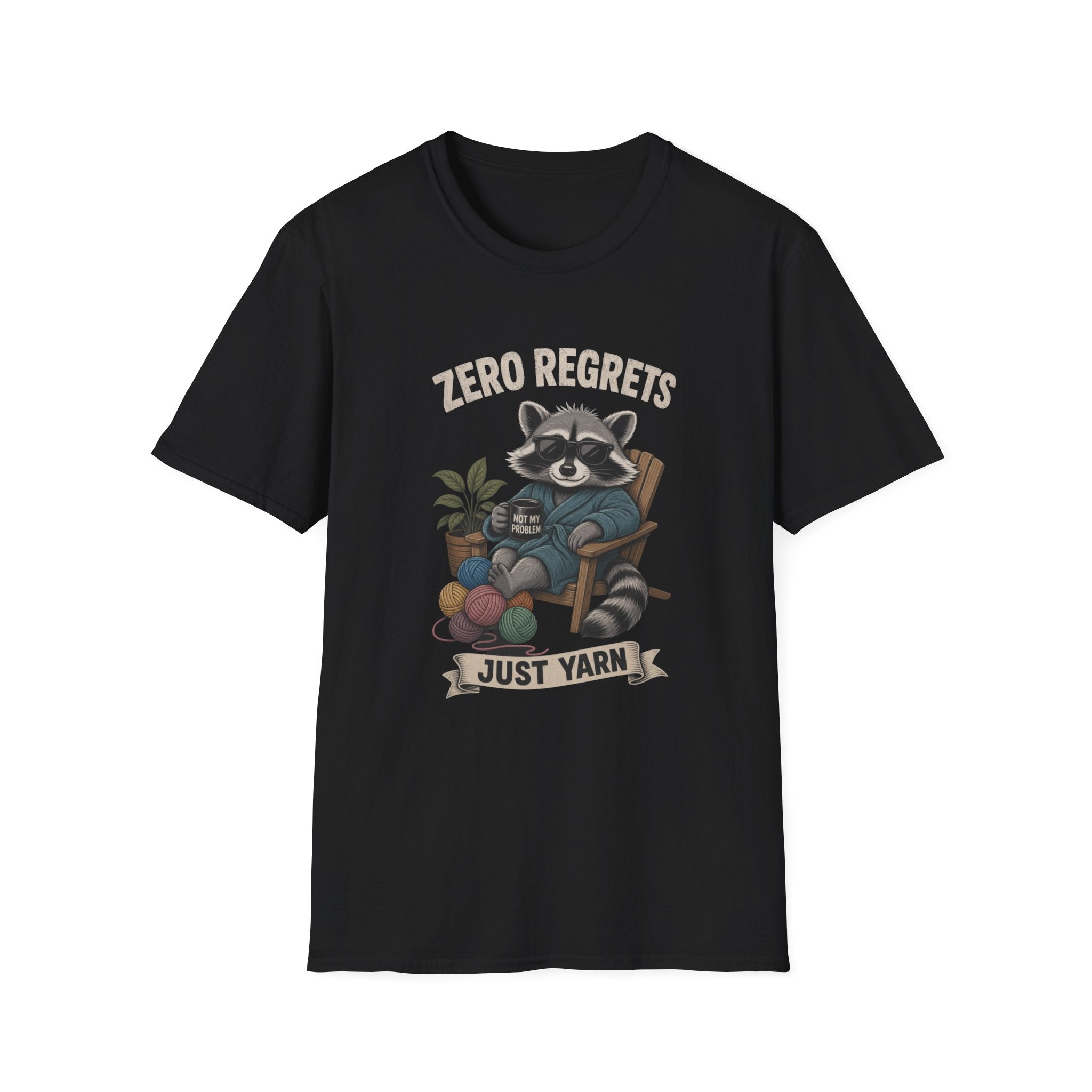 Racoon no regrets T-Shirt