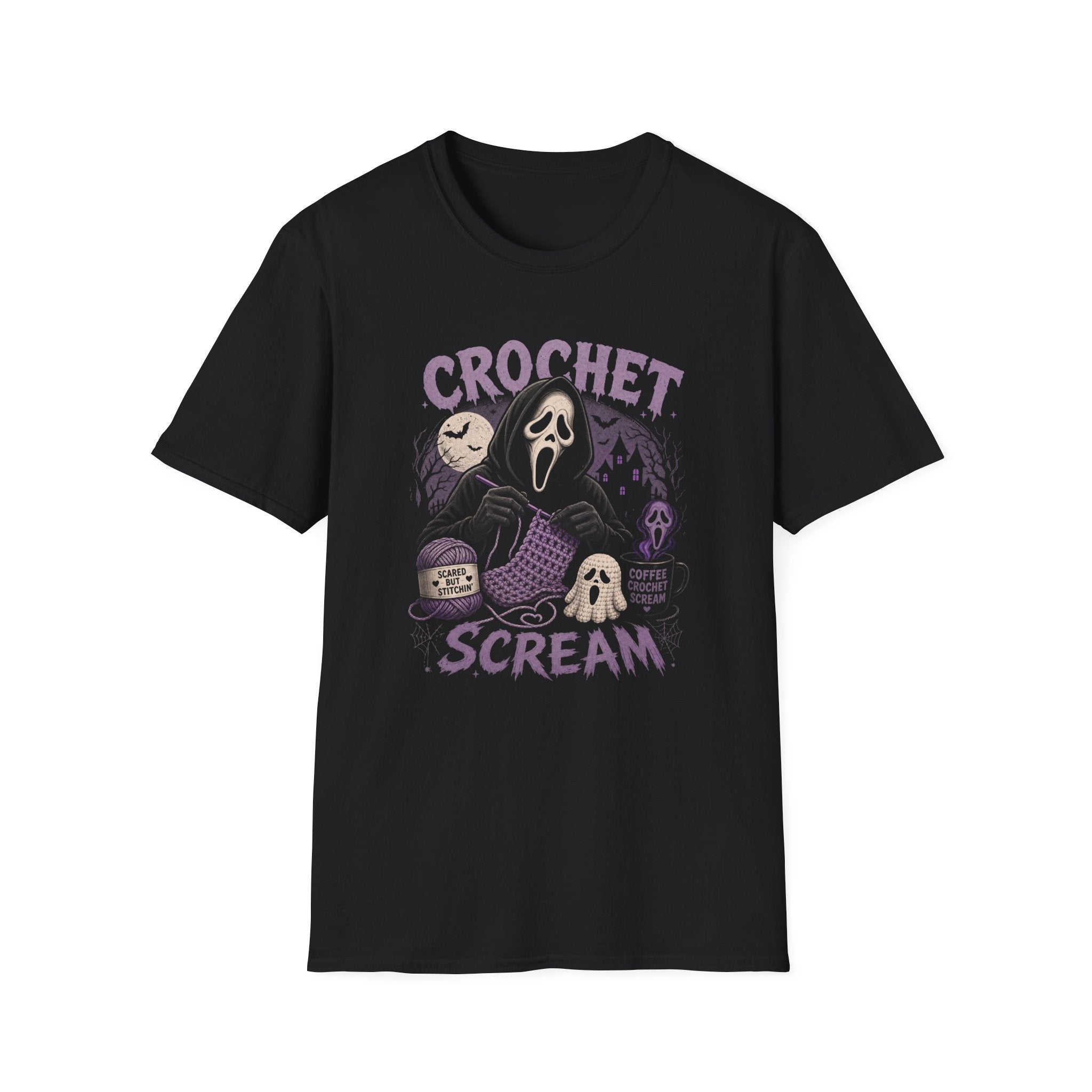 Crochet Scream T-Shirt