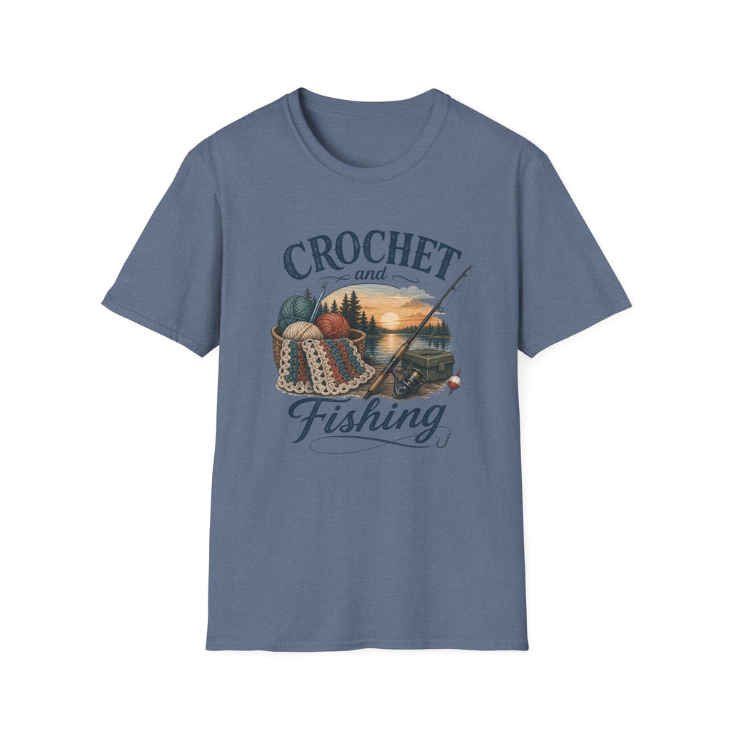 Crochet and fishing T-Shirt