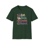 Eat, sleep, crochet, repeat T-Shirt