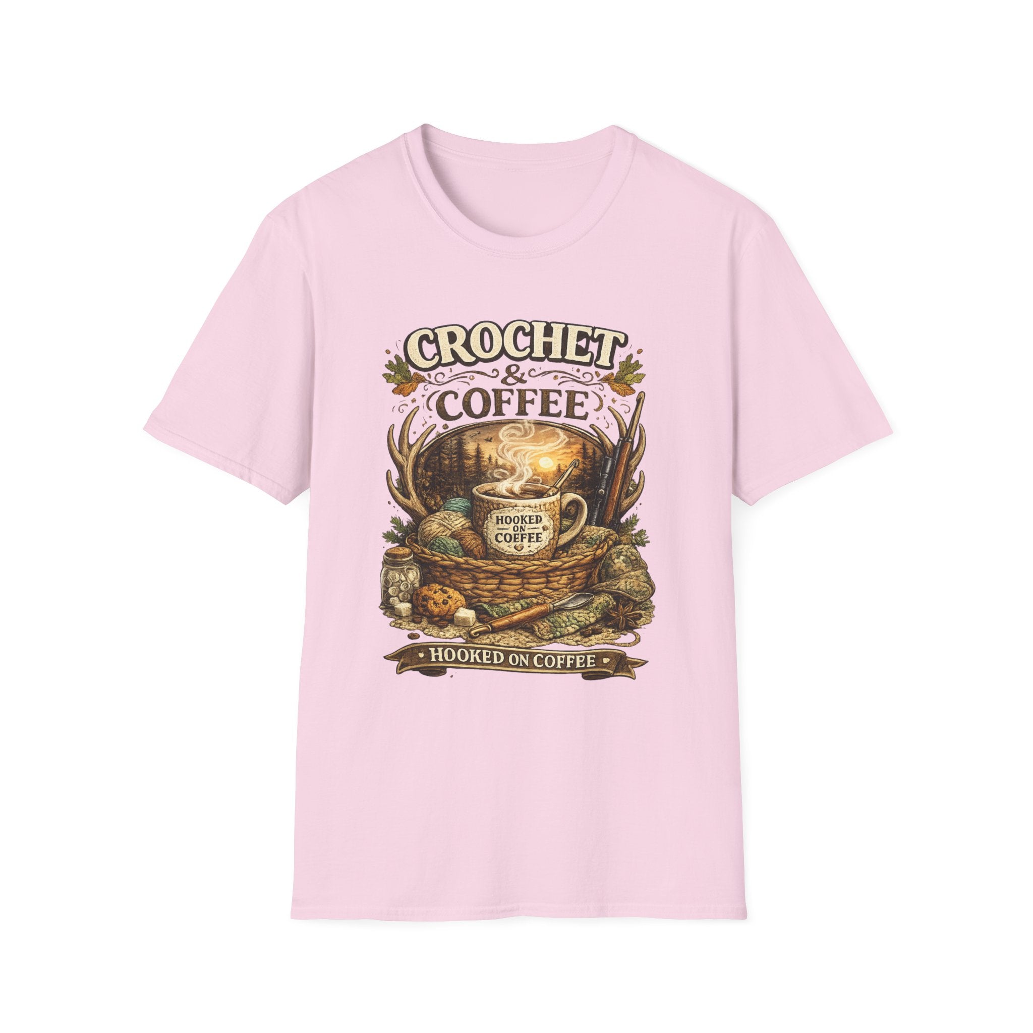 Crochet and coffee T-Shirt