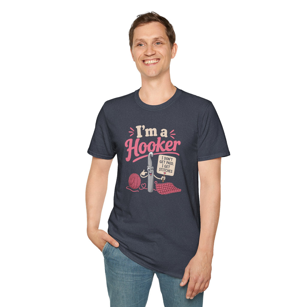 Hooker crochet T-Shirt