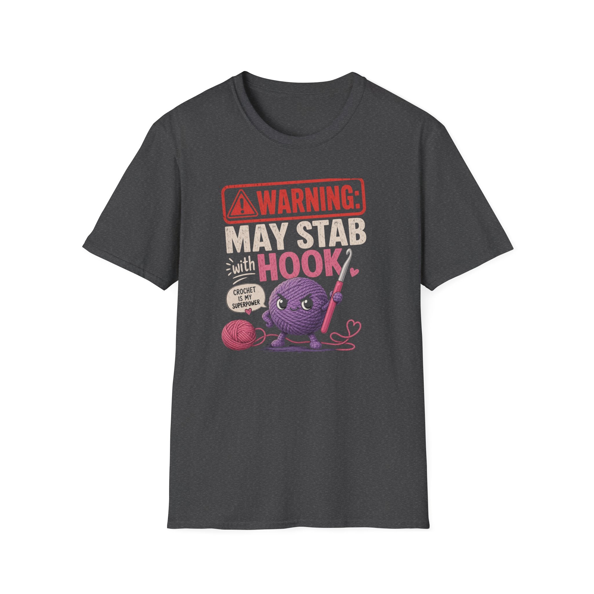warning hook may stab T-Shirt