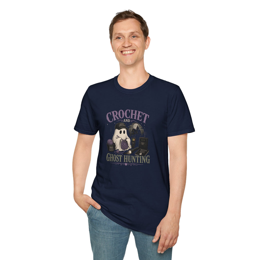 Crochet and ghost hunting T-Shirt
